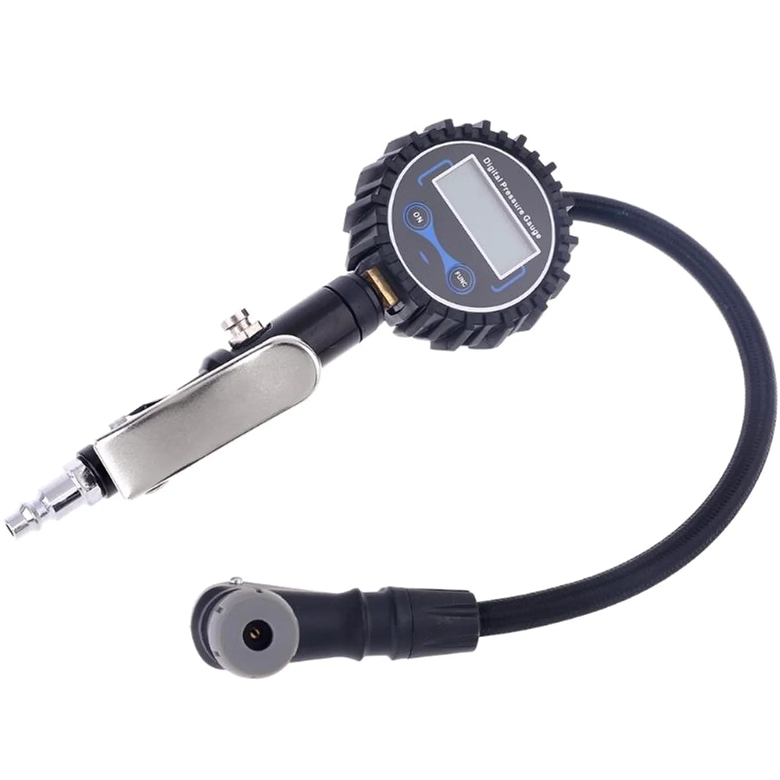 Manometro Presion Neumaticos Inflador de neumáticos digital con manómetro Pistola de inflado automático de aire resistente 0-200 PSI Medidor Presion Neumaticos