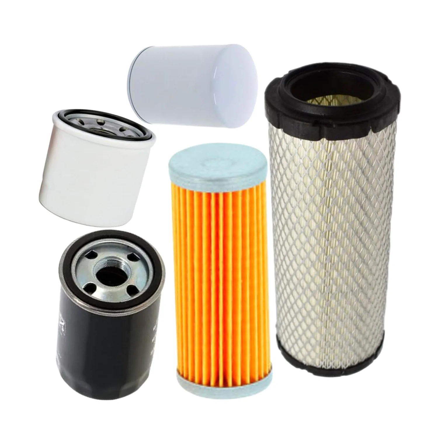 Kit de filtro de aceite y aire 1A8330-05110 198167-24900 SA424 compatible con tractor Yanmar SA221 SA324 SA424