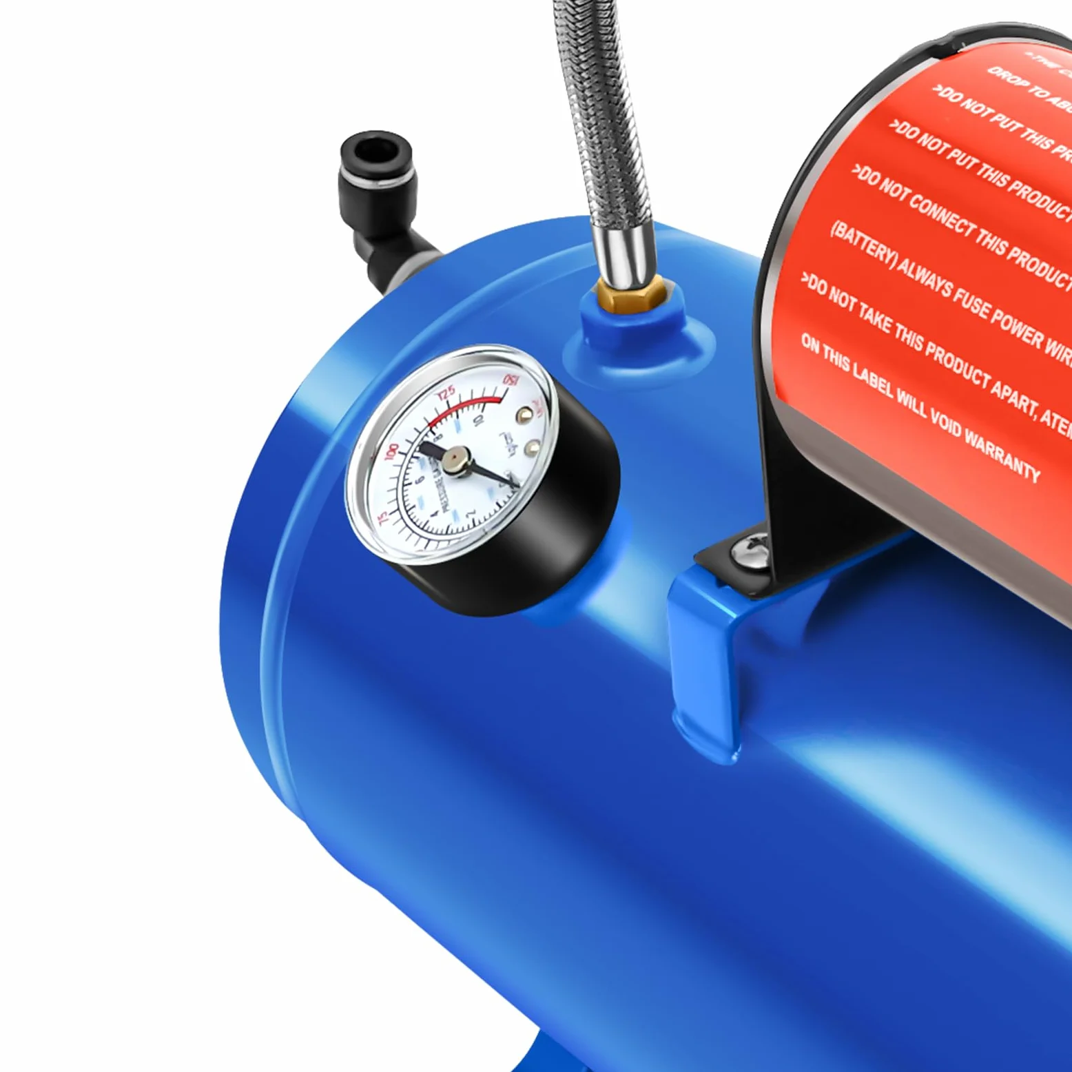 Compresor de aire portátil de 12 V, 6 L para neumáticos de coche, bicicletas y pelotas, compresor de aire con apagado automático, compresor de aire para viajes, taller y hogar