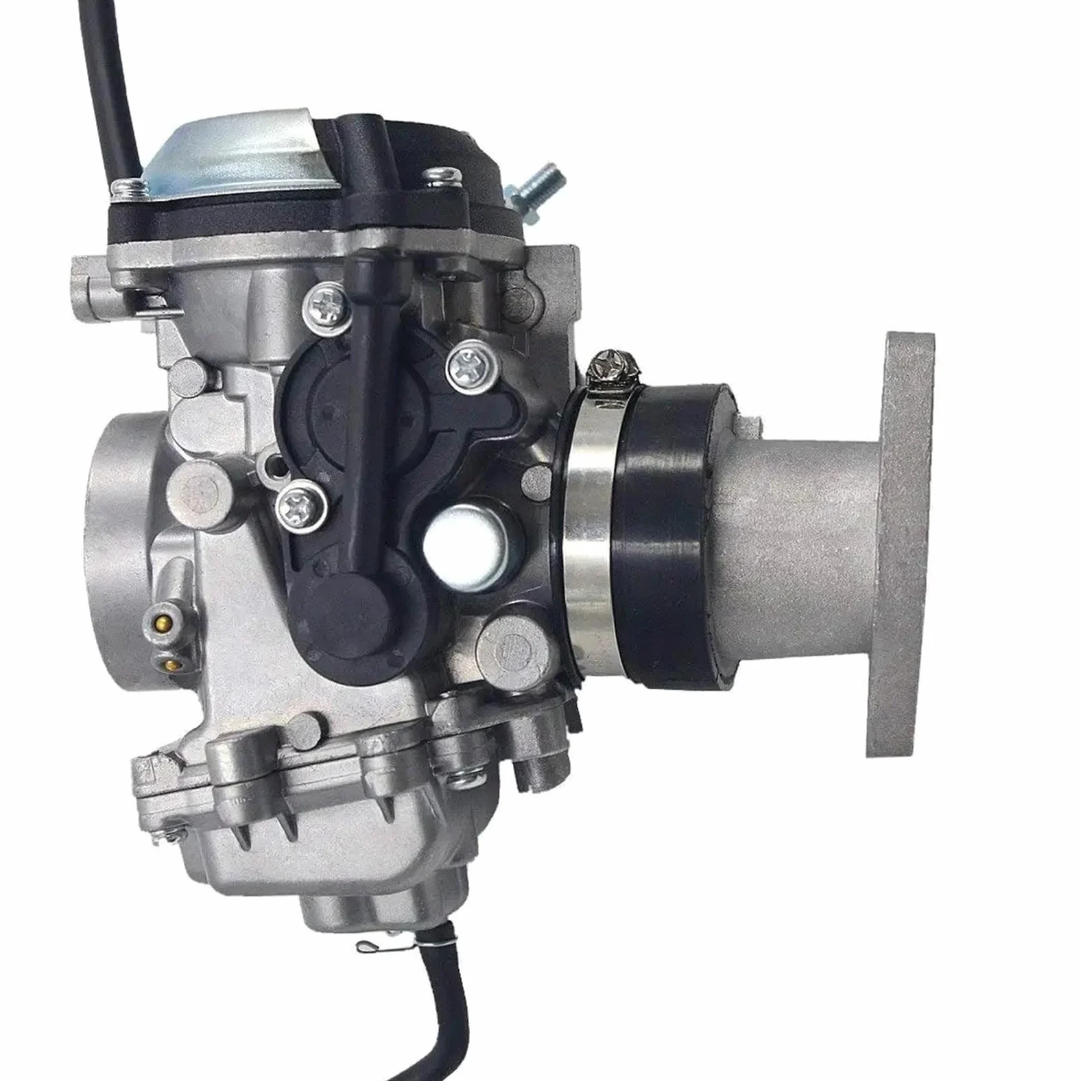 carburador de desbrozadora de gasolina Carburador y funda adaptadora para colector de admisión para ATV YFM250 1999-2004