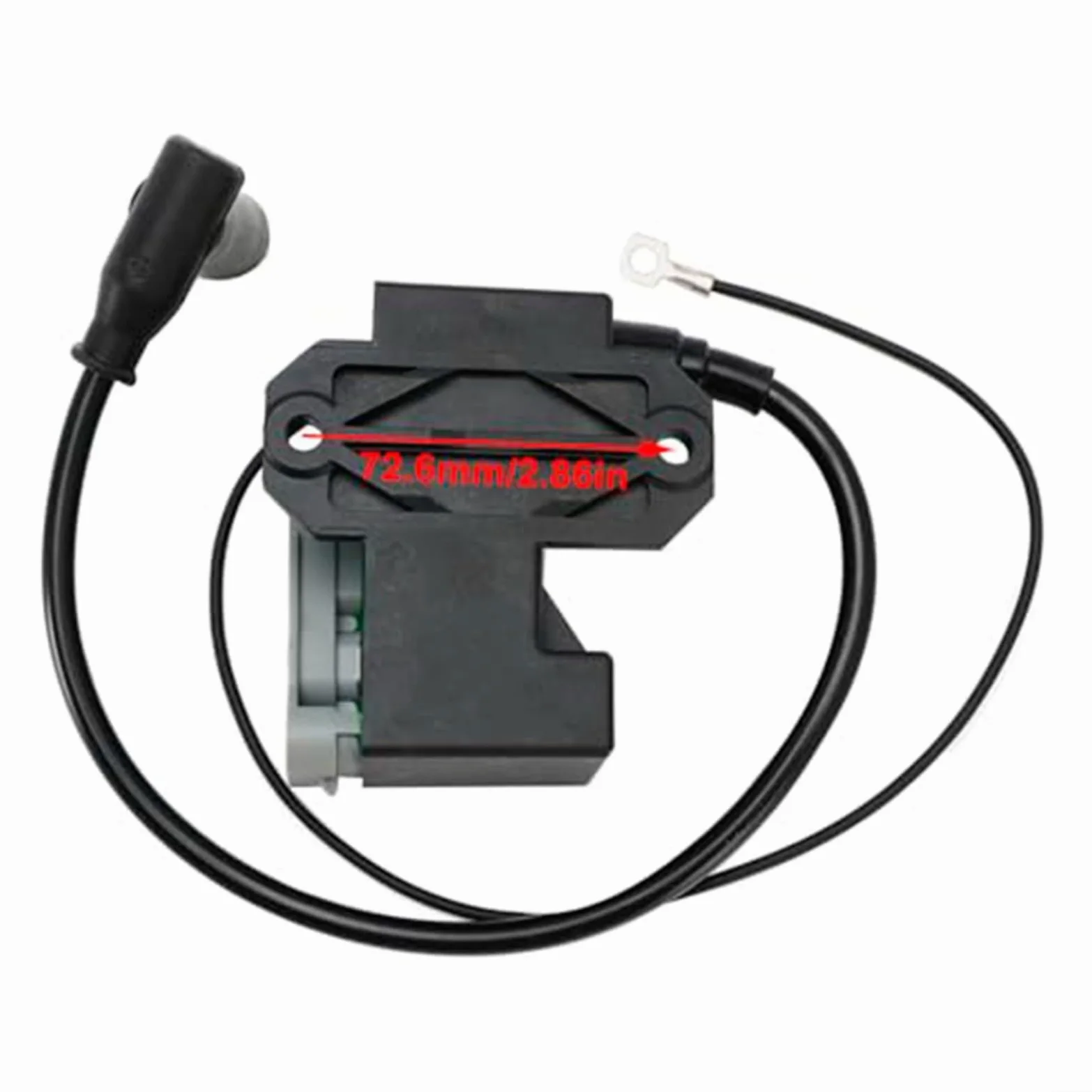 Bobina de encendido, módulo calibrado, accesorios para cortacésped, pruebas de alto rendimiento, construcción resistente al óxido, material de polipropileno, se adapta a SKI-DOO para TUNDRA