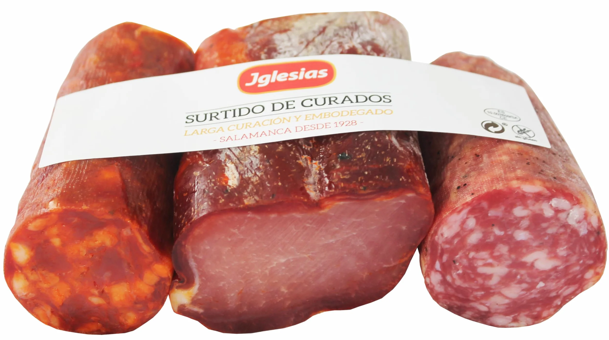 IGLESIAS ASI DA GUSTO Lote Lomo Embuchado Chorizo Extra Salchichón Extra 700g