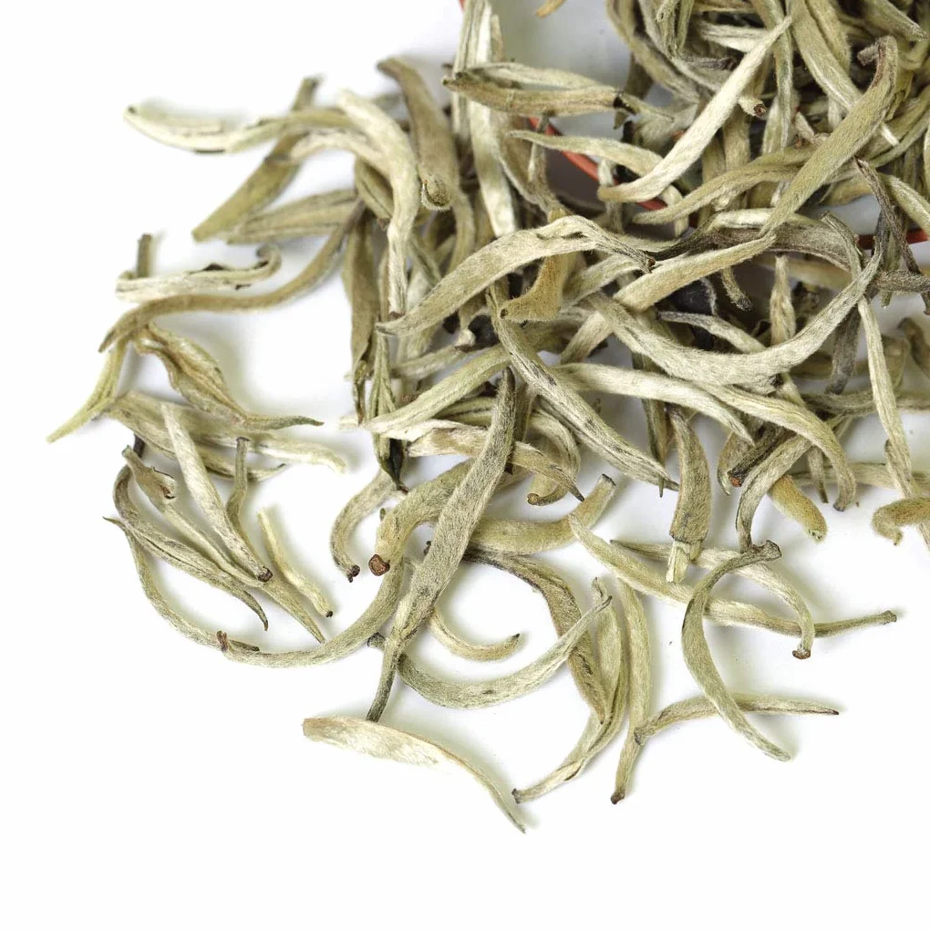 GOARTEA Premium Silver Needle White Tea Baihao Yinzhen Loose Leaf 250g Total