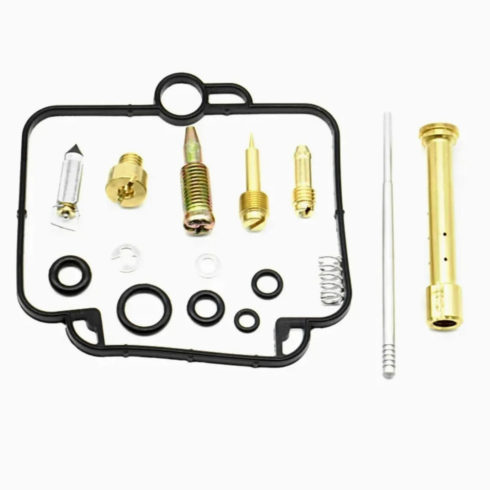 Kits Reparación Carburador Kit Reparación Carburador Para Suzuki Para GSF400 Para Bandit 400 GJ74A Junta Sellado Cámara Válvula Flotador Aguja Tórica Conjunto Reconstrucción Carburador