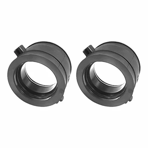 Adaptador de interfaz del colector de la ingesta de carburador para Honda Shadow VT600 VT750 Transalp XL600V XL650V DEAUVILLE NT 650 NTV600 NTV650 Tubo de admisión (Color : 2 Pieces)