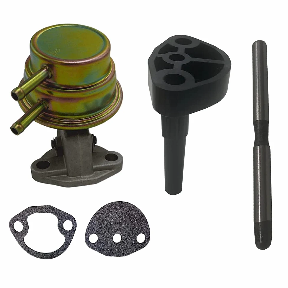 Kit de bomba de combustible 113127025G que incluye 113127025G (bomba de combustible) 113127303 (brida) 113127307A (varilla de transmisión corta de 100 mm, estilo alternador), Beetle, Super