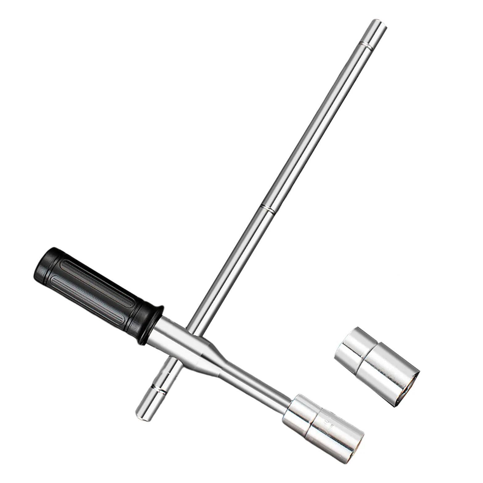 Llave de rueda de coche cruzada para automóvil de 17-19 mm, 21-23 mm, llave de vaso de desmontaje mecánica para taller, juego de llaves de neumático