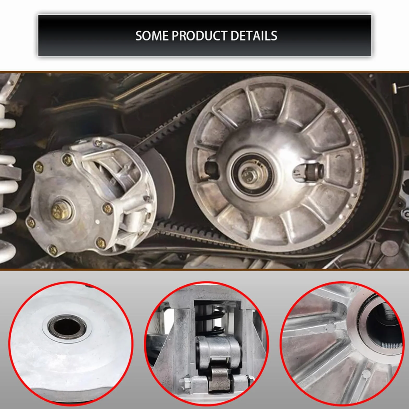 Polaris RZR 900 XP - Embrague de transmisión primaria para motocicleta ATV 1322971 1323283 1323308 1323130 1323100