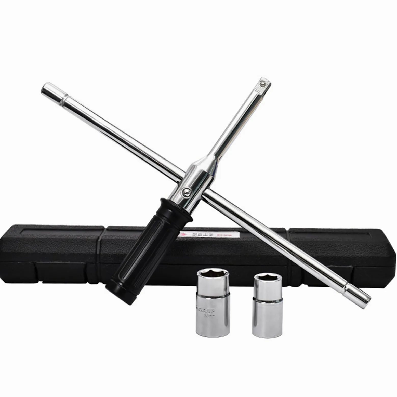 Llave de rueda, llave cruzada, removedor de zócalos de coche para reemplazo de neumáticos de 17-23 mm, pintura de reparación