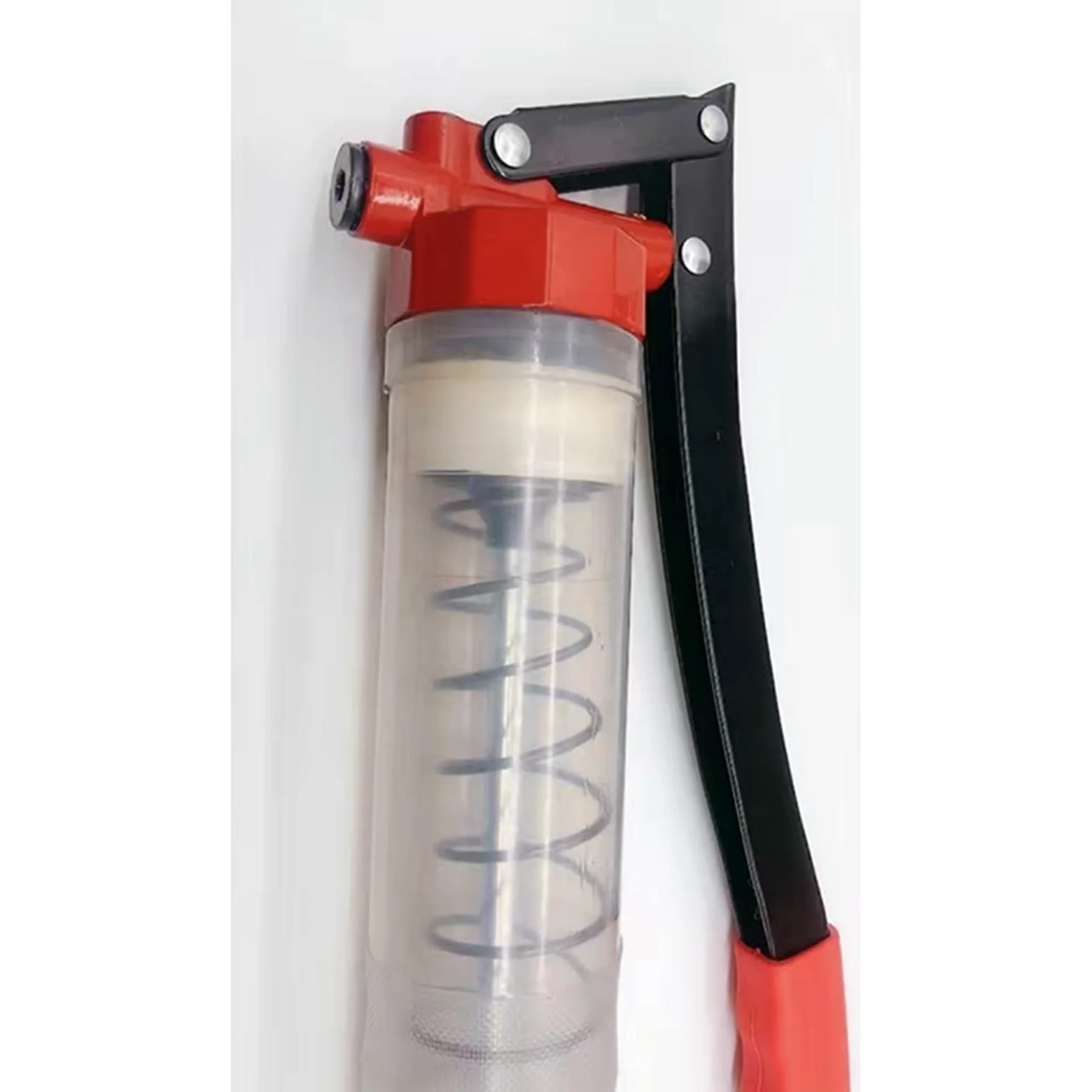 Boquilla Bomba de Engrase lubricador portátil del Arma de Grasa Manual 400CC, Conveniente para los Diversos automóviles y Naves Bomba de Engrase(B)