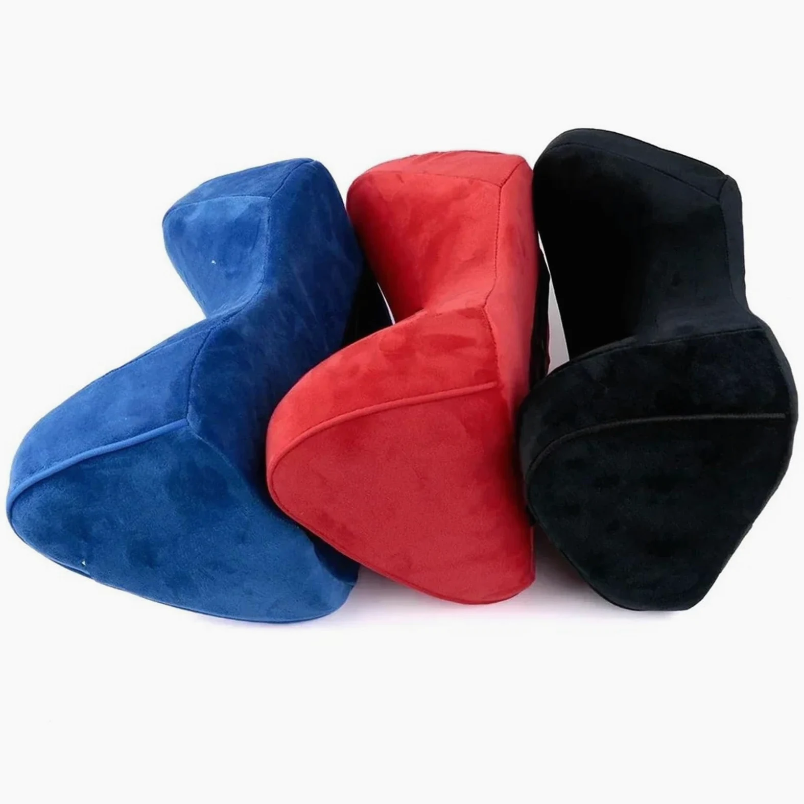 Headrest For Car Seat Reposacabezas de tela para asiento de coche de carreras modificado, almohada protectora para el cuello, almohadilla creativa para reposacabezas y hombros.(Black)