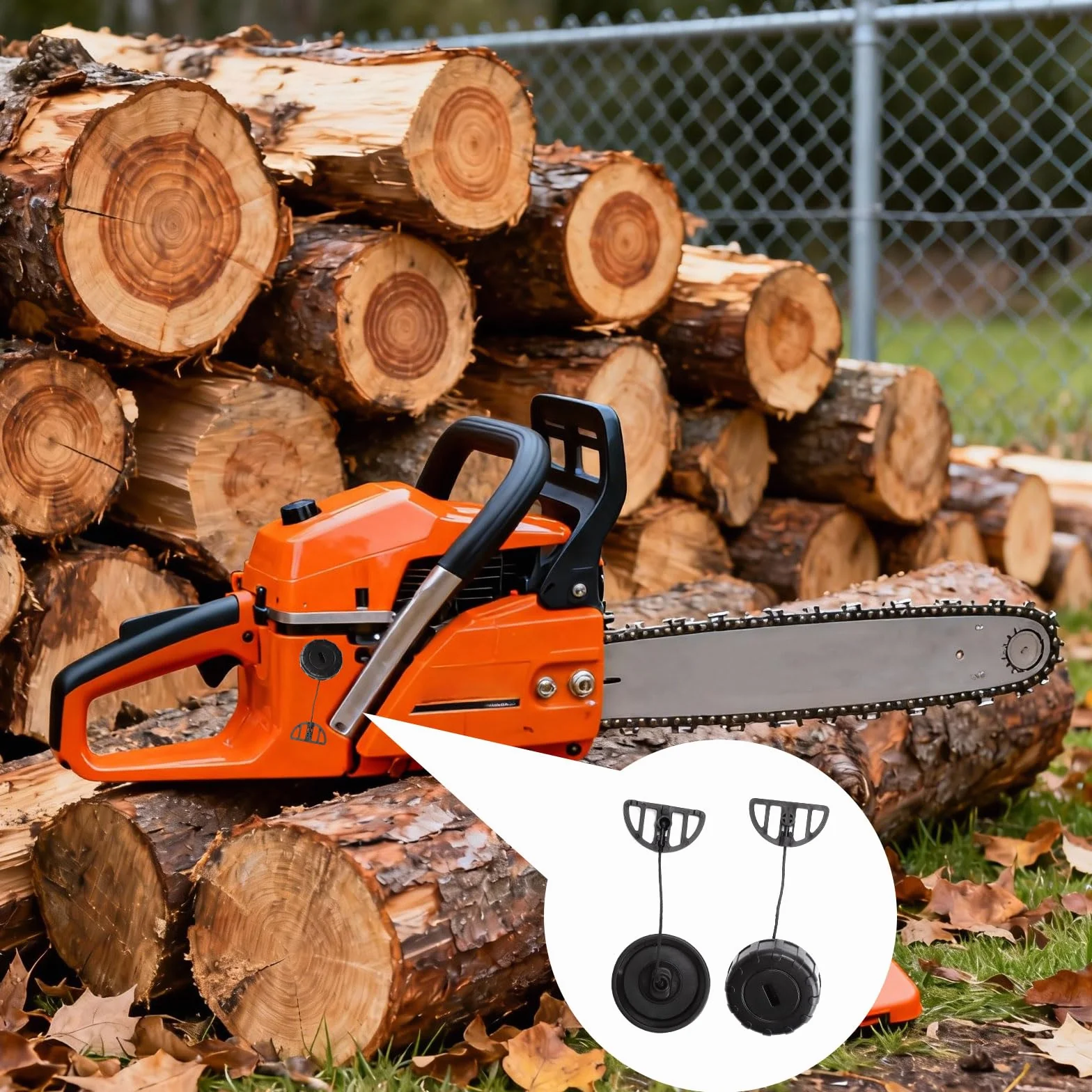 3 tapas de depósito y tapa de aceite para motosierras Stihl MS170 MS180 017 018, tapón de depósito de alta calidad y repuesto de tapa de aceite, accesorios Stihl duraderos para motosierra de