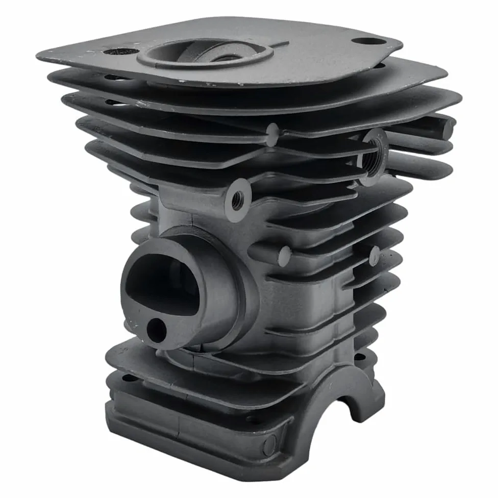 RUURUU​​ Kit de pistón cilíndrico chapado en Nikasil de 42 mm para motosierras Husqvarna 340, 345E, 350EPA y Jonsered CS2141, CS2145, CS2150
