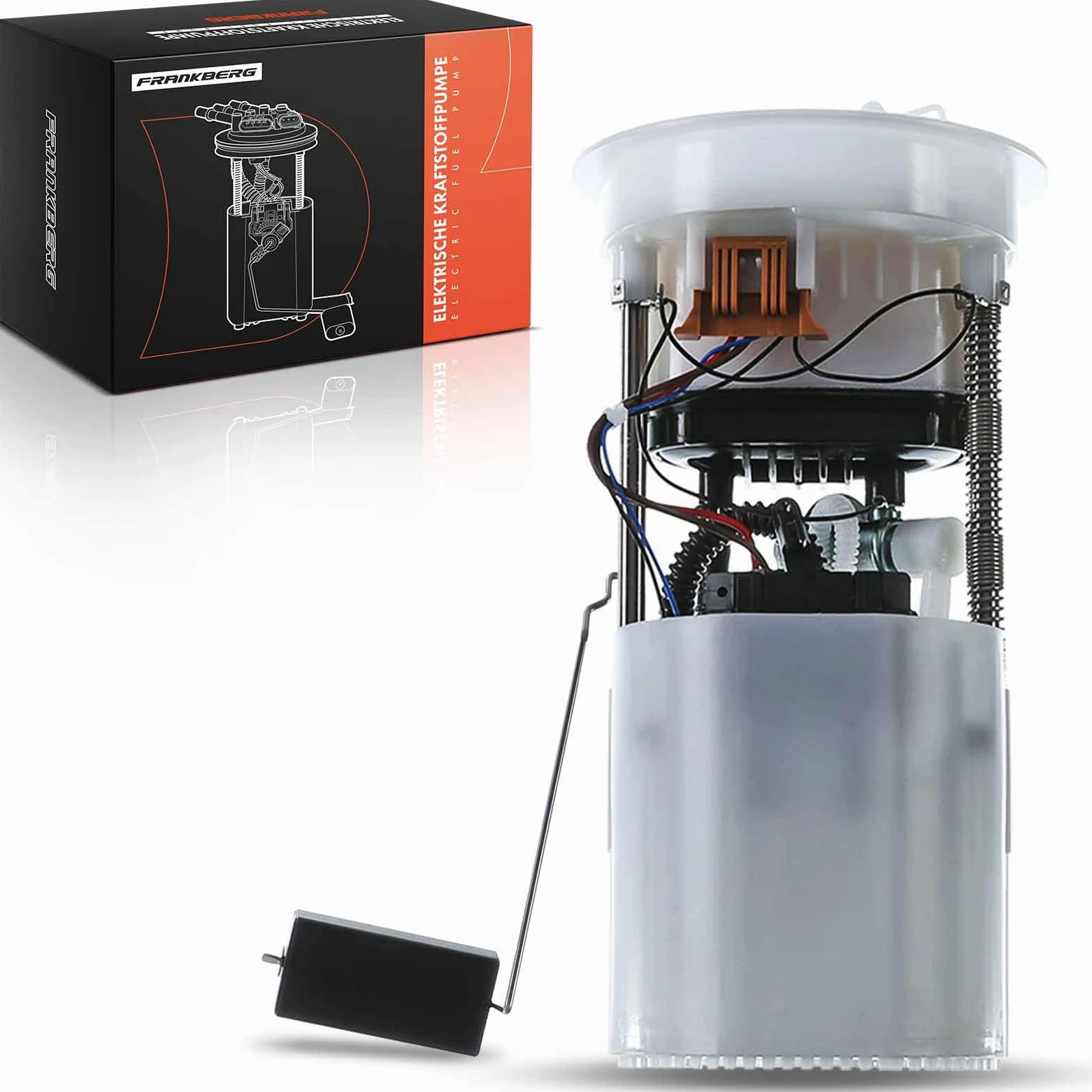 Frankberg Bomba de combustible bomba de gasolina conjunto de módulos de | sin sensor de presión, 5 pines, 1506989; Compatible con: Galaxy WA6, Mondeo IV Turnier BA7, Mondeo IV BA7, S-Max WA6