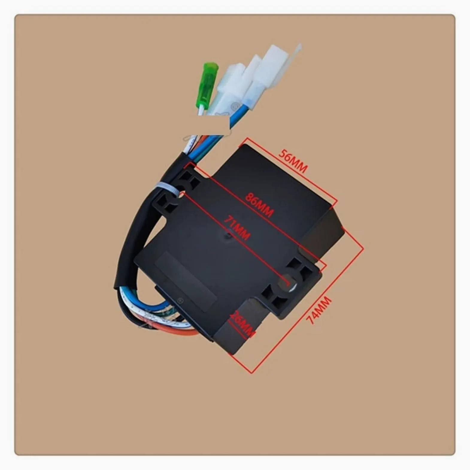 Piezas de motocicleta antiguas para el modelo Drill Leopard GN125 Dispositivo encendido cableado CDI 5 cables