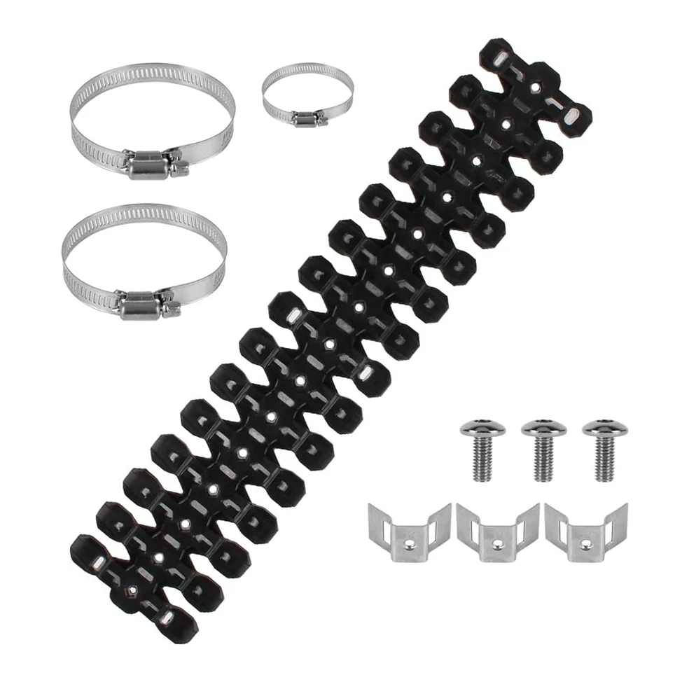 Deflectores Calor Escape Protector Universal Silenciador Protección contra Calor De Escape para Motocicleta Cubierta De Protección Térmica Modificación De Tubos De 2 Tiempos