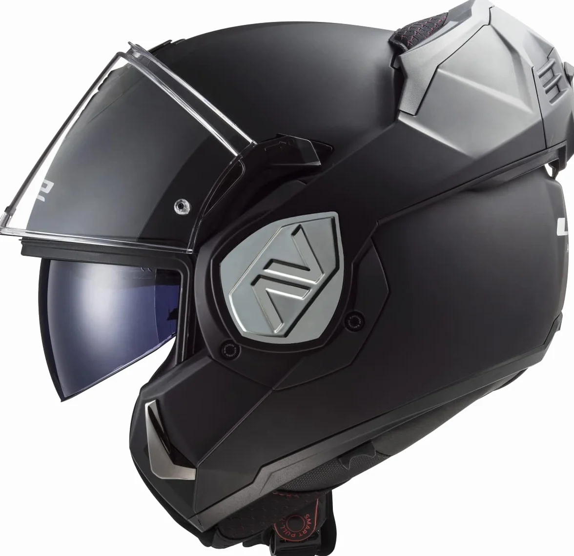 LS2, Casco Moto Modular ADVANT Solid Matt Black,
