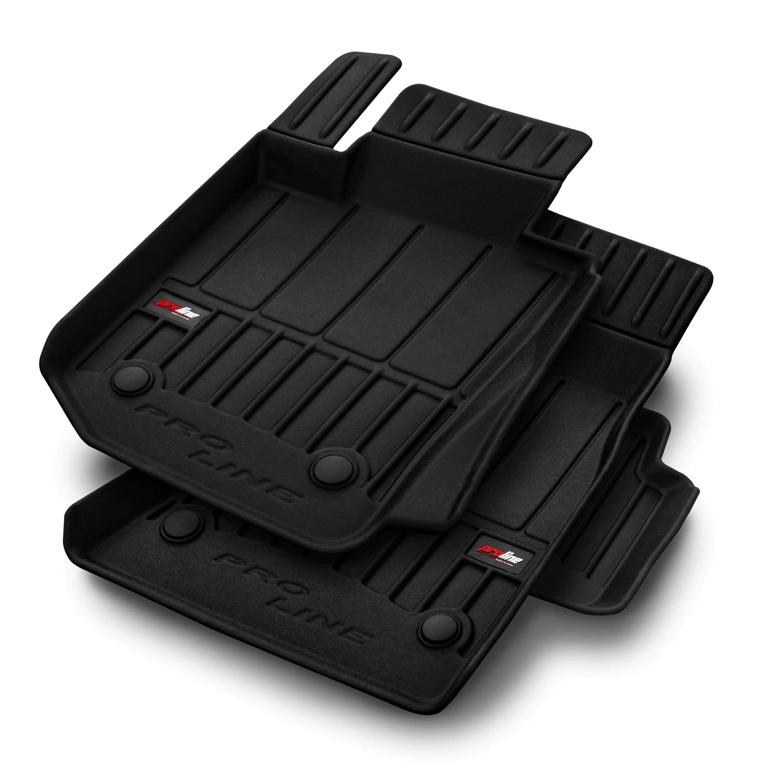 MOTOS Alfombrillas de Goma para Toyota Land Cruiser J250 Desde 2024 Mejore la Comodidad de Sus Viajes con la Alfombra Antideslizante Car 3D- Alfombrillas de Coche para Varias Estaciones