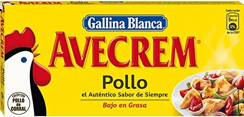 Gallina Blanca Avecrem Caldo de pollo 24 pastillas 240 g Pack de 12
