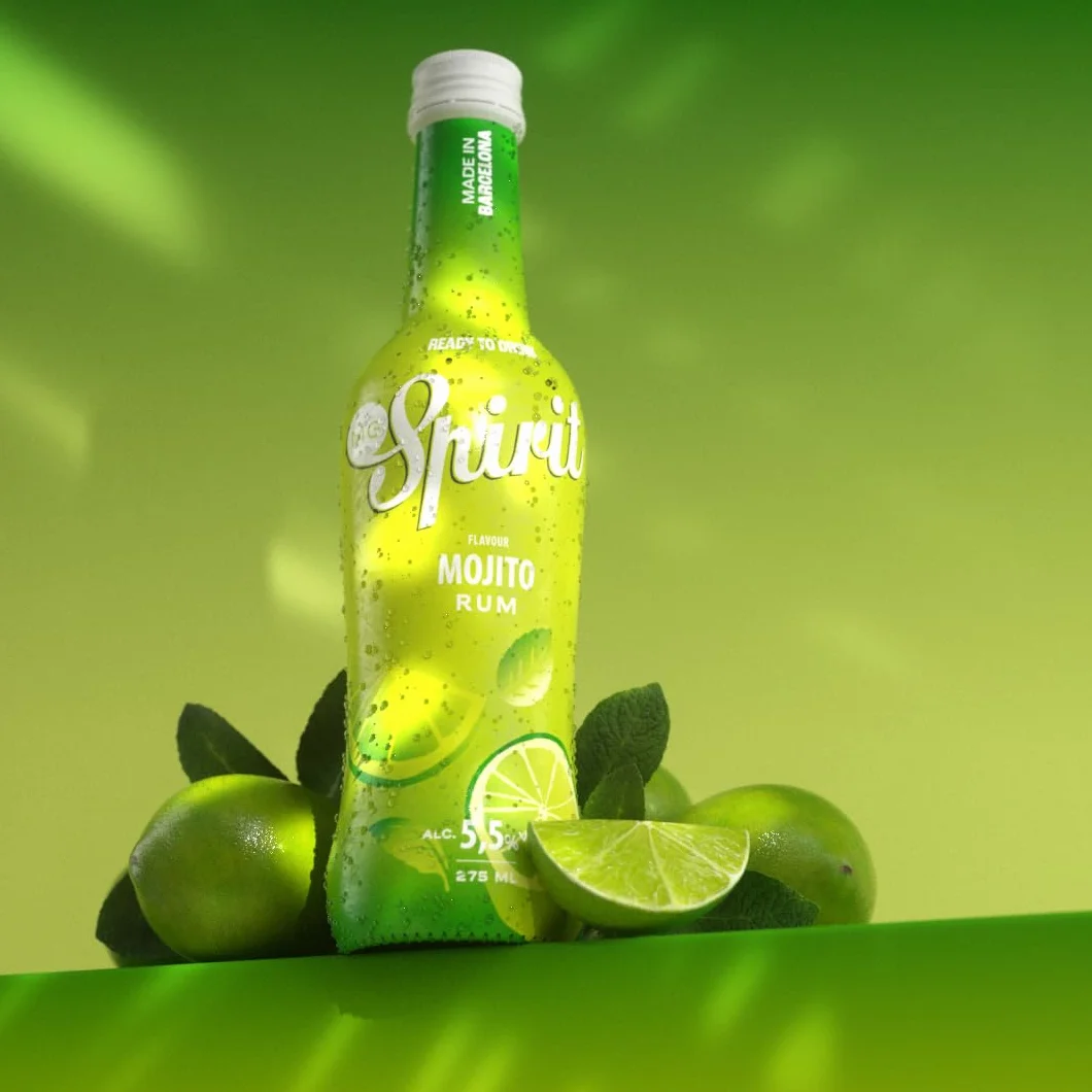 MG SPIRIT Mojito Rum 24 x 275 ml Ready To Drink 5,5% Vol
