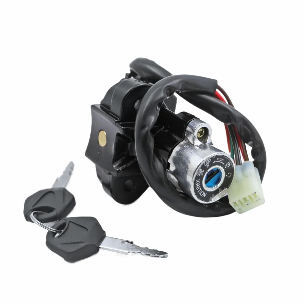 para Suz&uki V-Strom 650 1000 DL650 DL1000 DL 650 DL 1000 2014 2015 Tapa Tanque Combustible Encendido Motocicleta Cubierta Asiento Conjunto De Bloqueo Tapones depósito