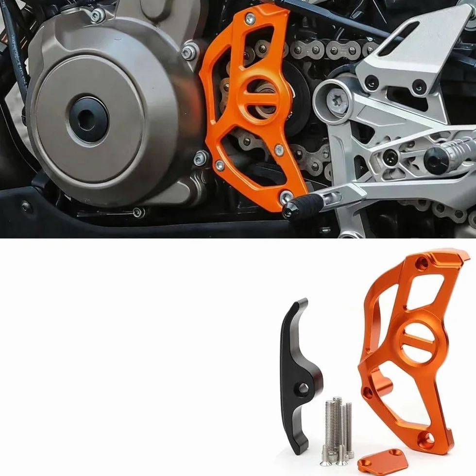 Protector cadena Moto Cadena Protector Protector De Cadena De Motocicleta Protector De Piñón Delantero Apto Para Husq&varna 801 Vitpilen Svartpilen | B