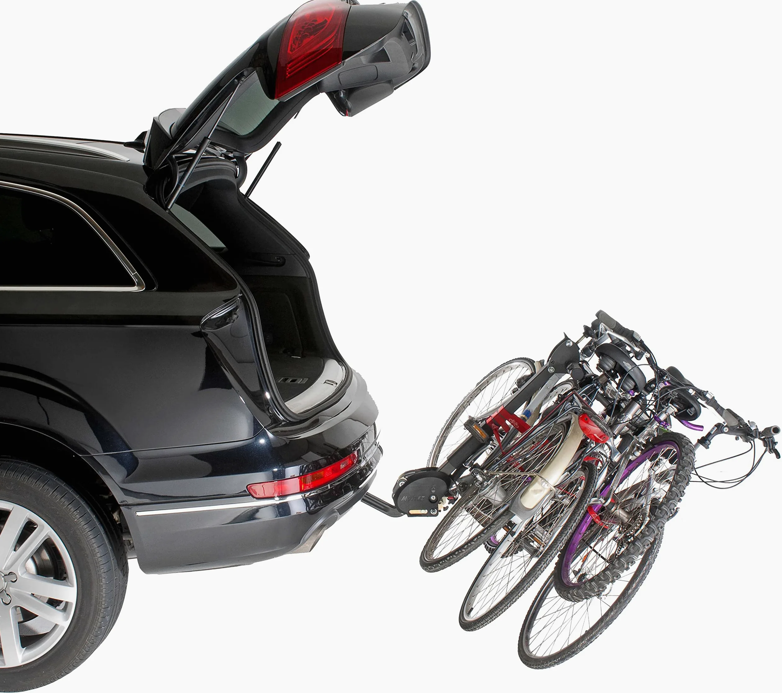 Mottez - Portabicicletas para 4 bicicletas