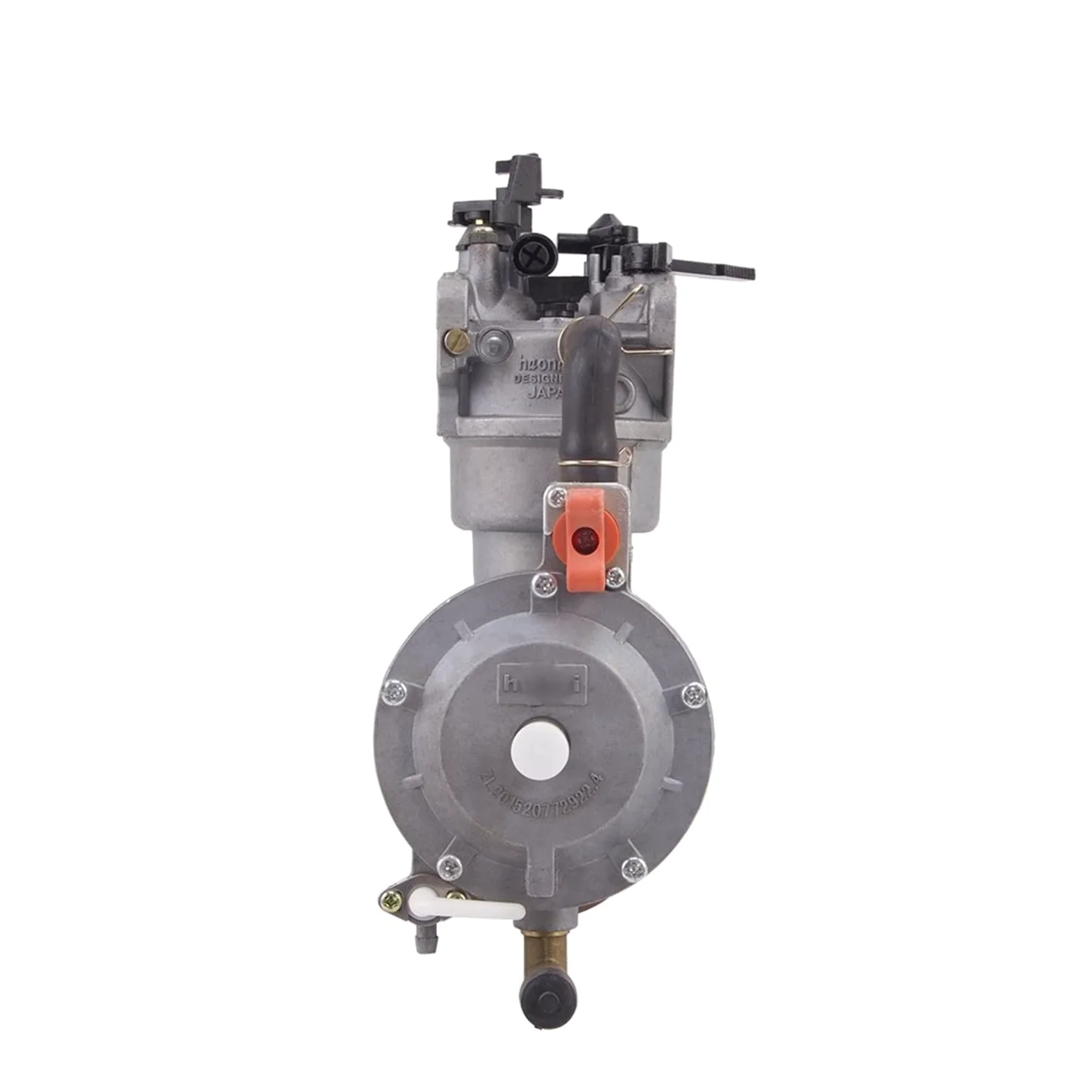 Carburador 5KW 188F 190F para LPG para Piezas Generador Bomba 13HP Carburador Combustible Dual Motor Agua Aceite Gas Doble Propósito para Kit Conversión NG Conjunto Carburador