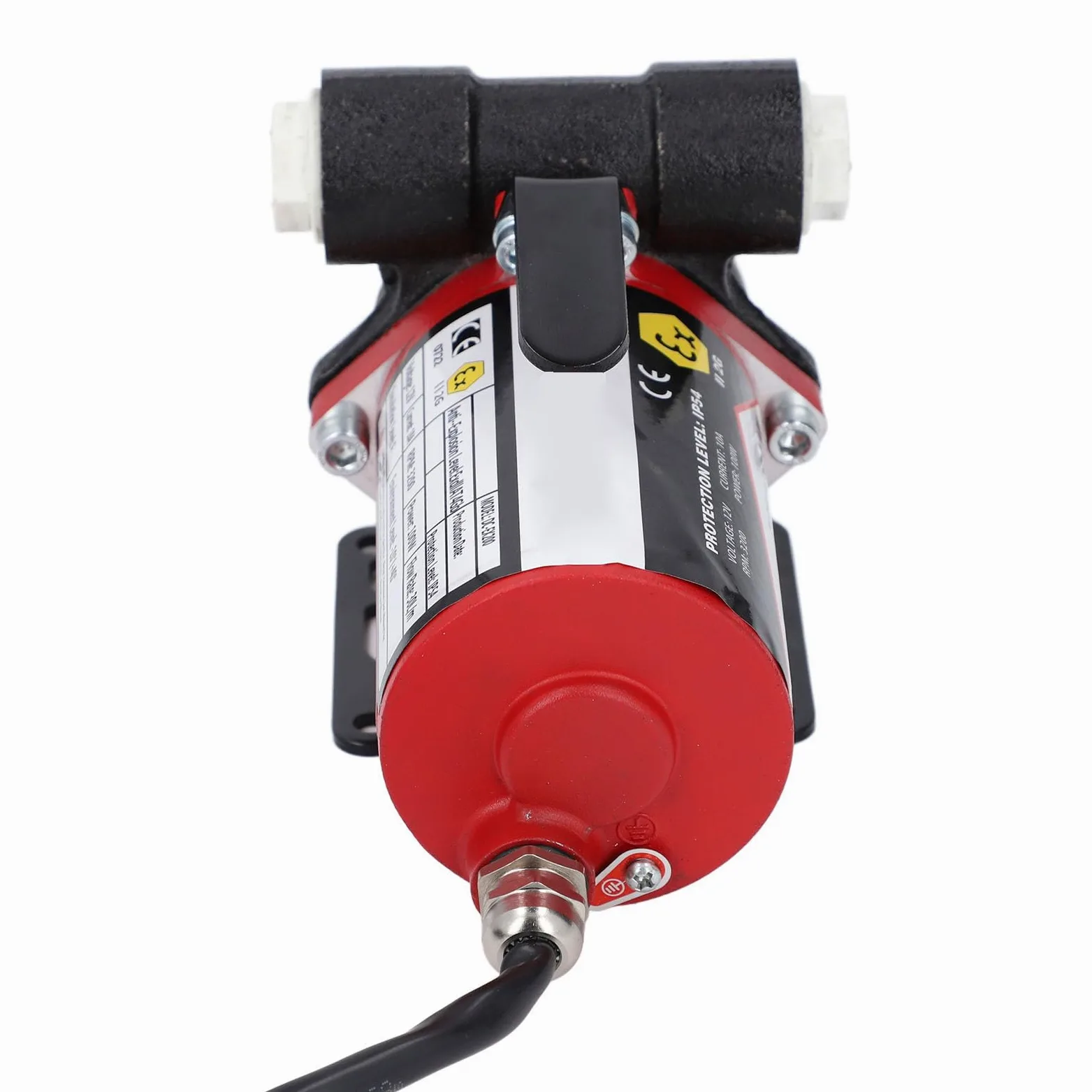 Bomba Eficiente de Gasolina de Hierro Fundido de 30 L/m, Seguridad Mejorada, Diseño Resistente con Bomba de Transferencia de Aceite de Auto Cebado, Interfaz BSP3/4 para Gasolina, Queroseno
