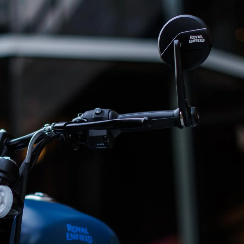 Royal Enfield KXA00125 - Soportes para espejo retrovisor Meteor 350 / Classic Reborn a partir de septiembre de 2021 modelos / Hunter Royal Enfield