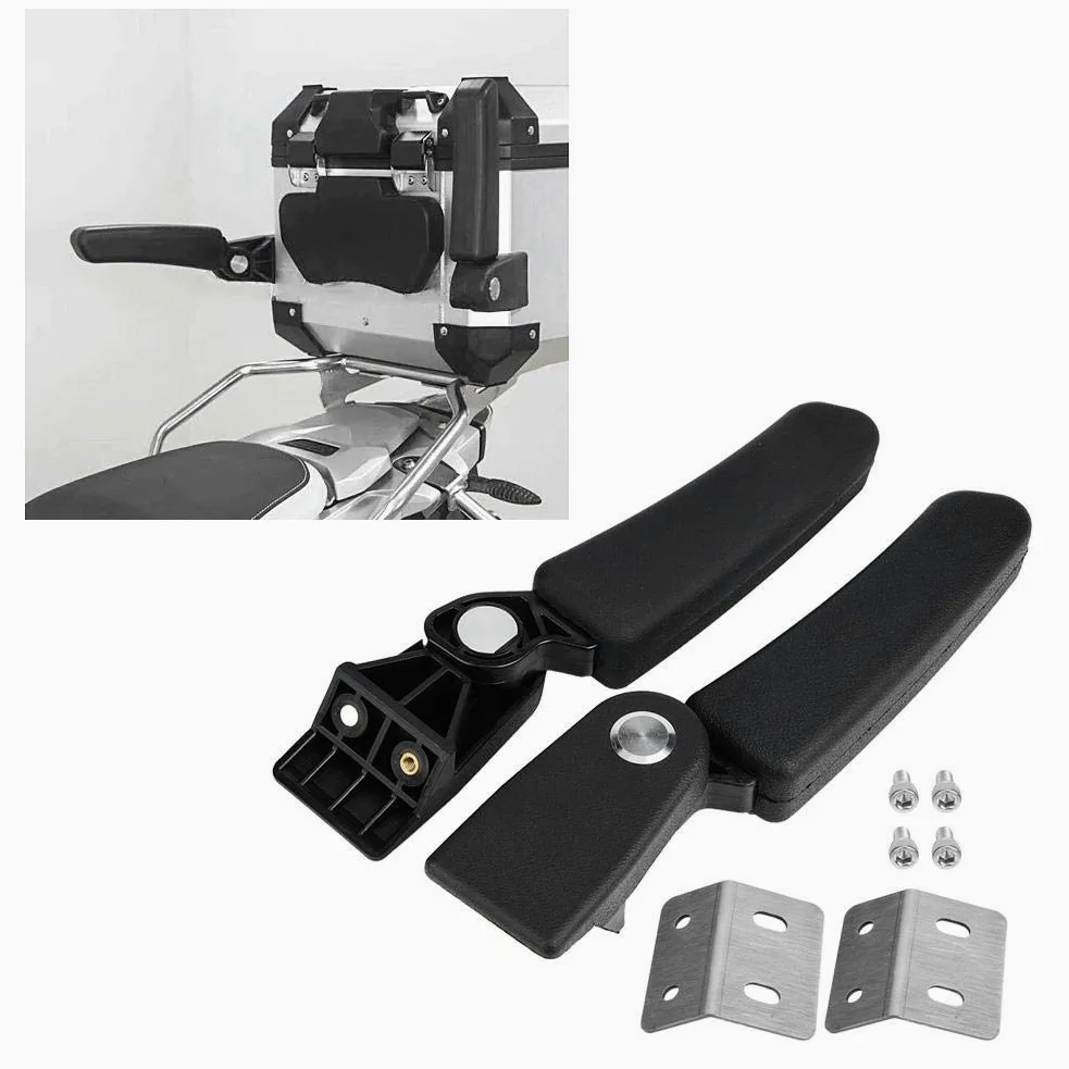 Kit de Soporte para Pasajeros: Caja Trasera, Reposabrazos Plegable para Motorcycles