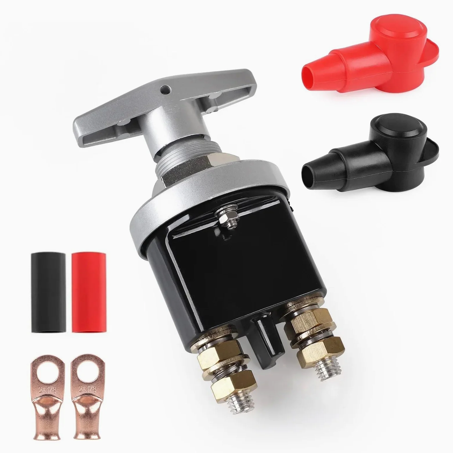 Desconector de aislador de batería 1500A 12-48V Kit de interruptor de masa de muerte de batería de alta resistencia Stud M10