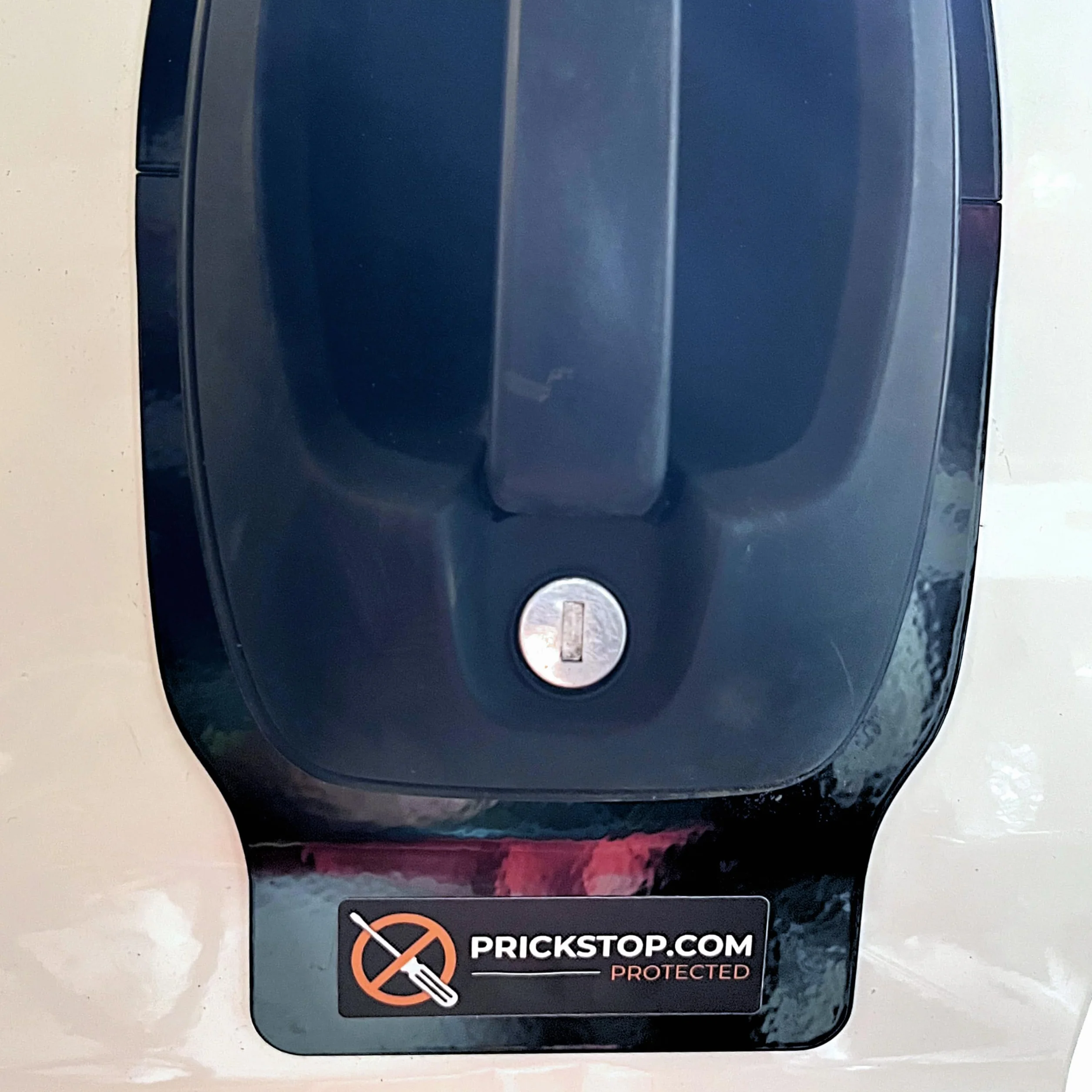 Prickstop Protección antirrobo exterior para Fiat Ducato, Citroën Jumper, Peugeot Boxer – Placa de refuerzo y reparación de puertas para puerta del conductor y puerta trasera, evita robos a partir del