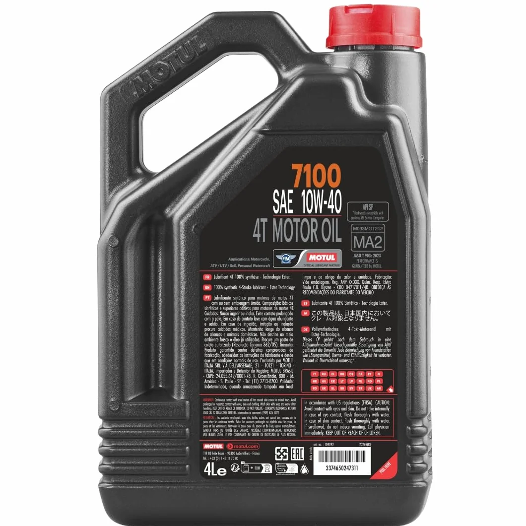 MOTUL Aceite Moto 7100 4T 10W40 4L