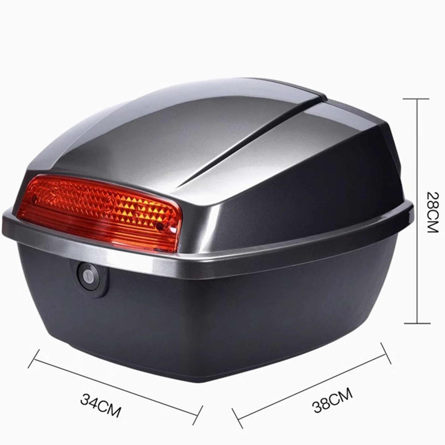Baúl de Coche eléctrico con batería Grande Engrosada, Scooter, Maletero
