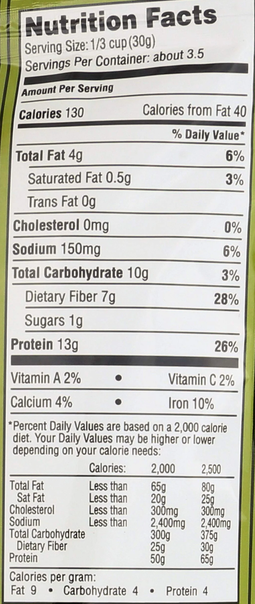 Seapoint Farms Edamame Dry Roasted Wasabi Low Fat 3.5 oz