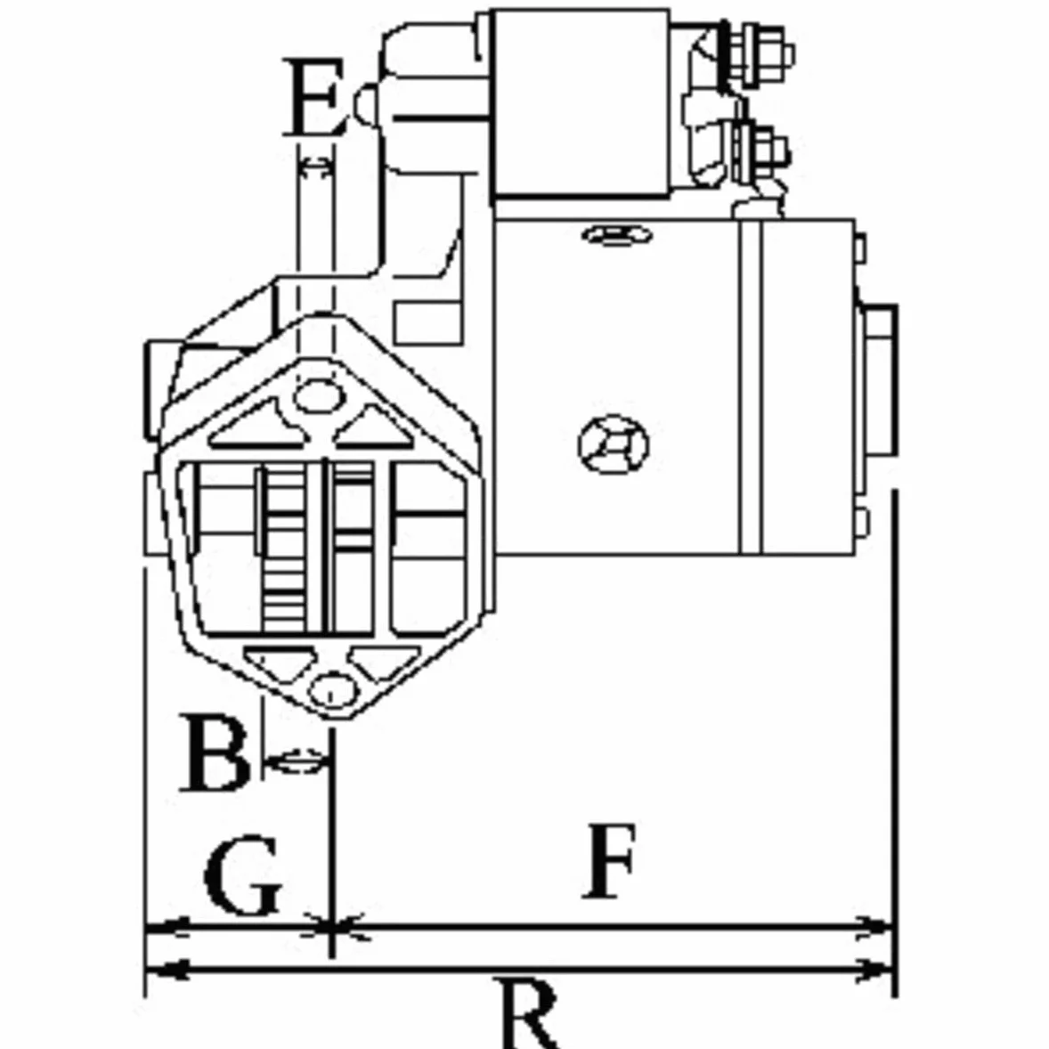 HC-Cargo Starter F032114217