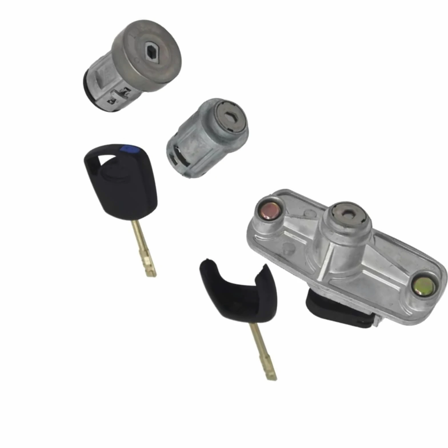 Juego Completo De Barril De Cerradura De Puerta Con Interruptor De Encendido, Compatible Con Ford Para Mondeo 2001-2007 OE LK1S71F22050AA Interruptor Bloqueo Arranque
