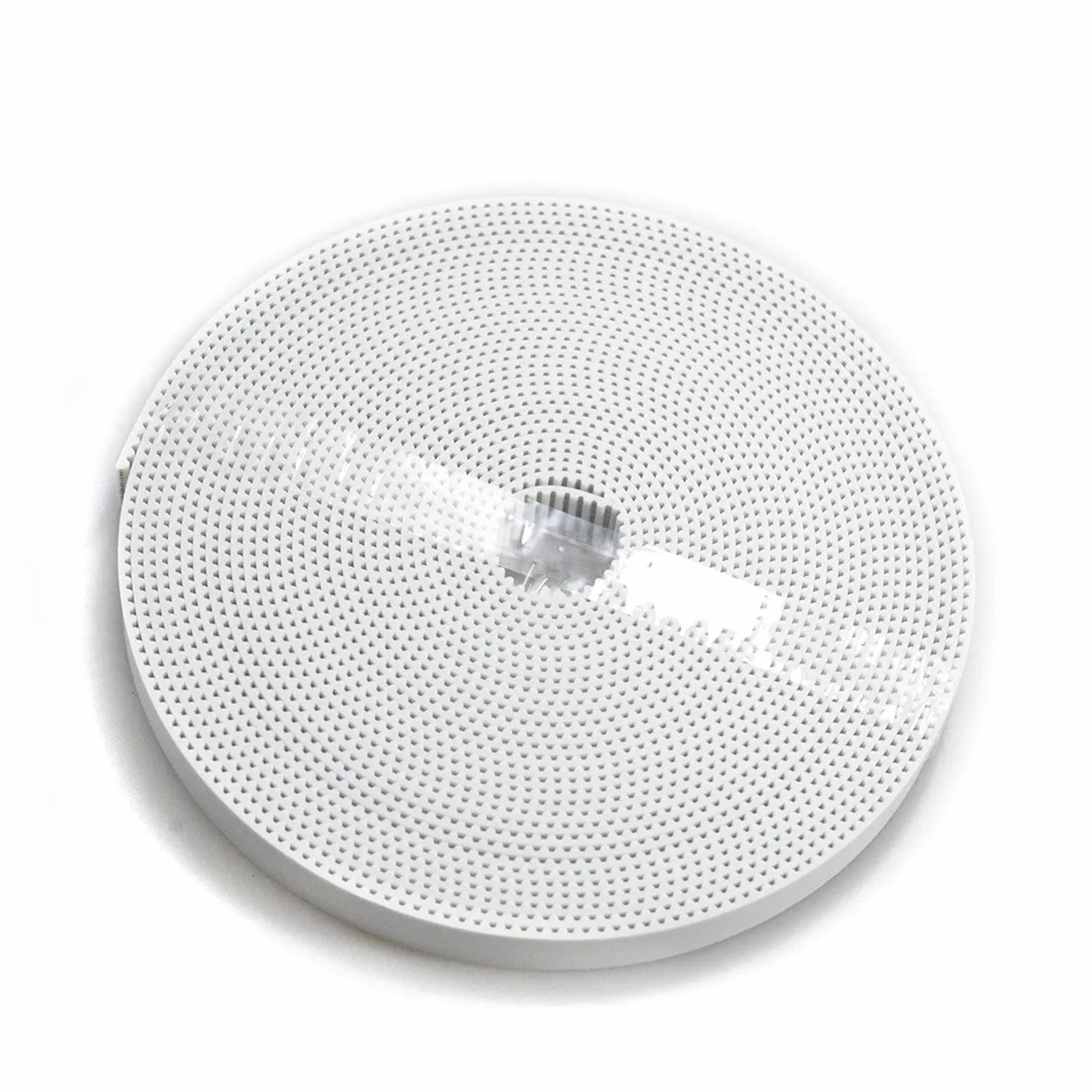 Drive Belt Correa Distribución Abierta HTD 5M Poliuretano Blanco Con Dientes Ancho 10/12/15/20/25/30/50Mm Núcleo Acero(2 meters,40mm)