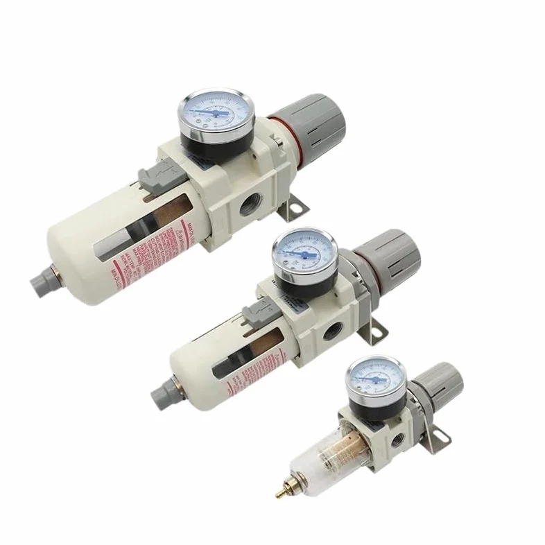Controlador de filtro de aire for compresor tipo AW2000-02 AW3000-03 Filtros separadores de aceite Regulador de presión de aire neumático | AW3000-03 PC10-03