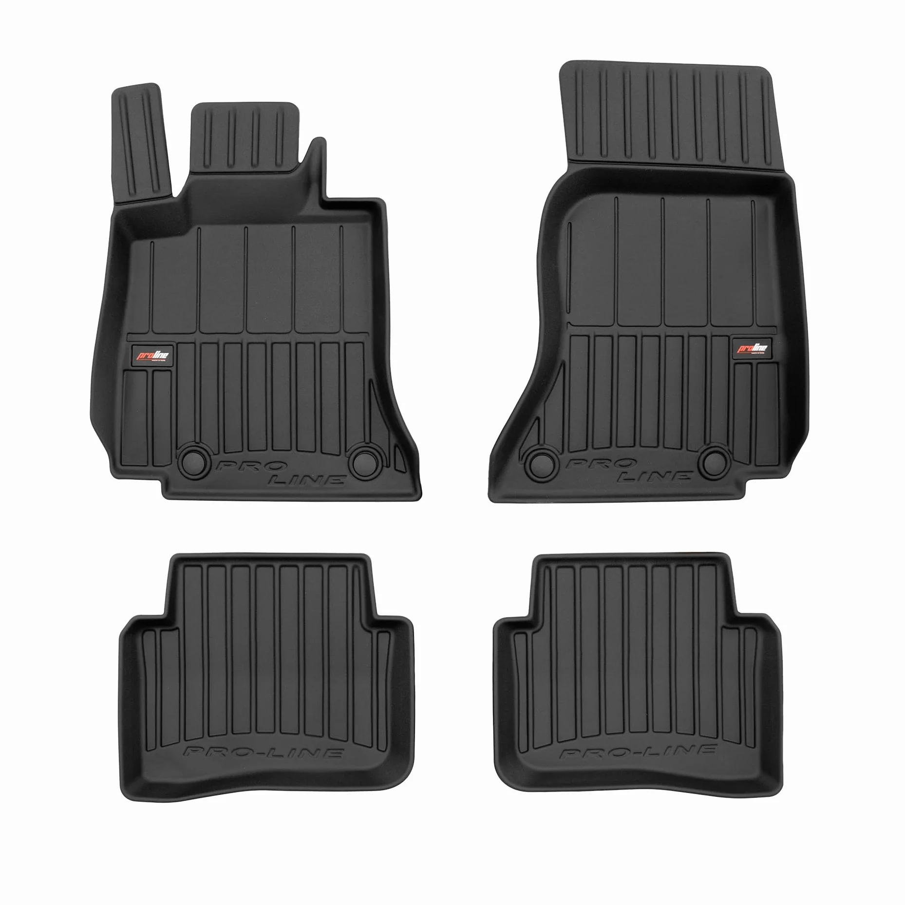 MOTOS Alfombrillas de Goma para Mercedes-Benz C Clase W206 Desde 2021 Mejore la Comodidad de Sus Viajes con la Alfombra Antideslizante Car 3D- Alfombrillas de Coche para Varias Estaciones