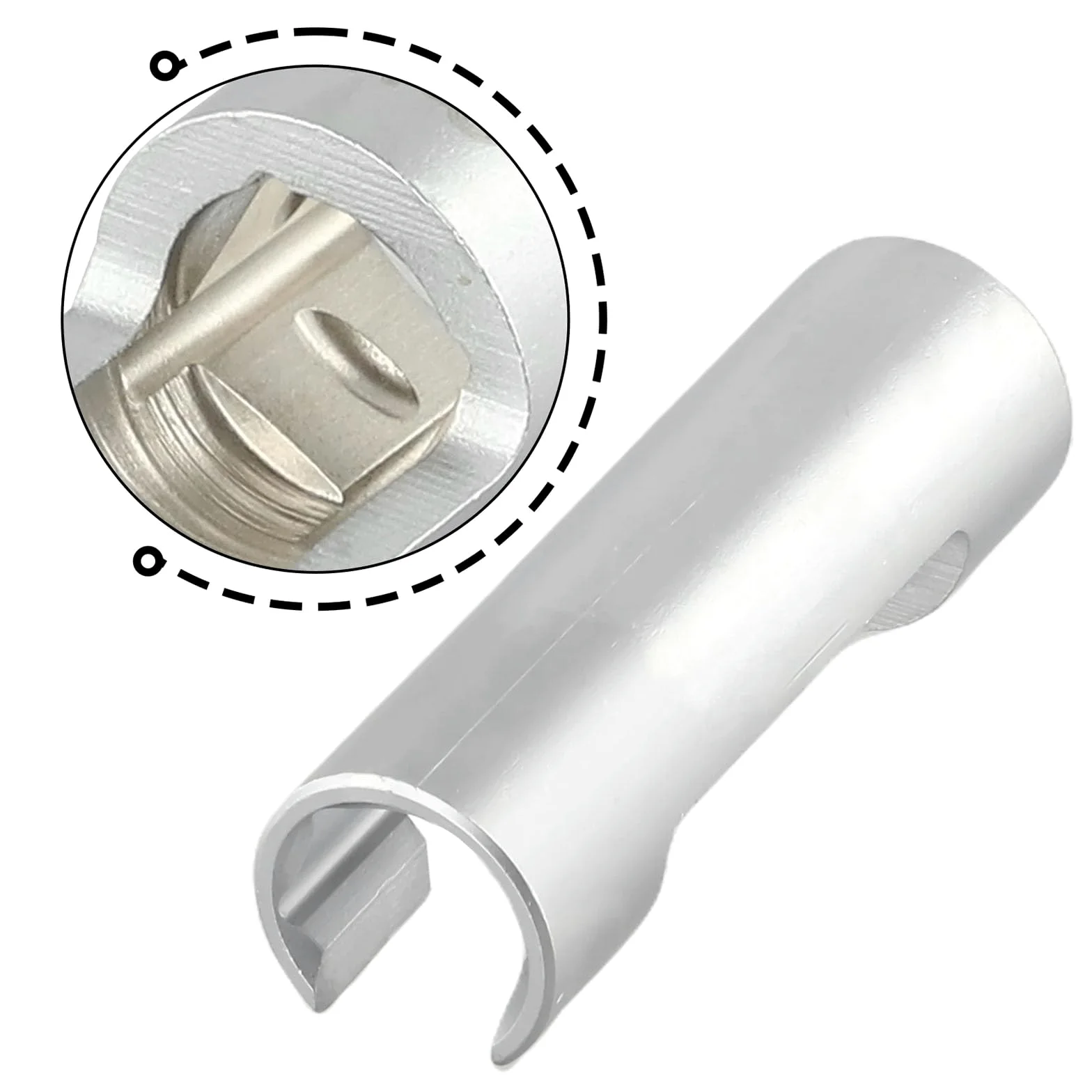 Juego de vasos de extracción para aficionados bricolaje de 8 mm mm para sensores de oxígeno de larga duración y trabajos de línea de combustible en mantenimiento de vehículos de