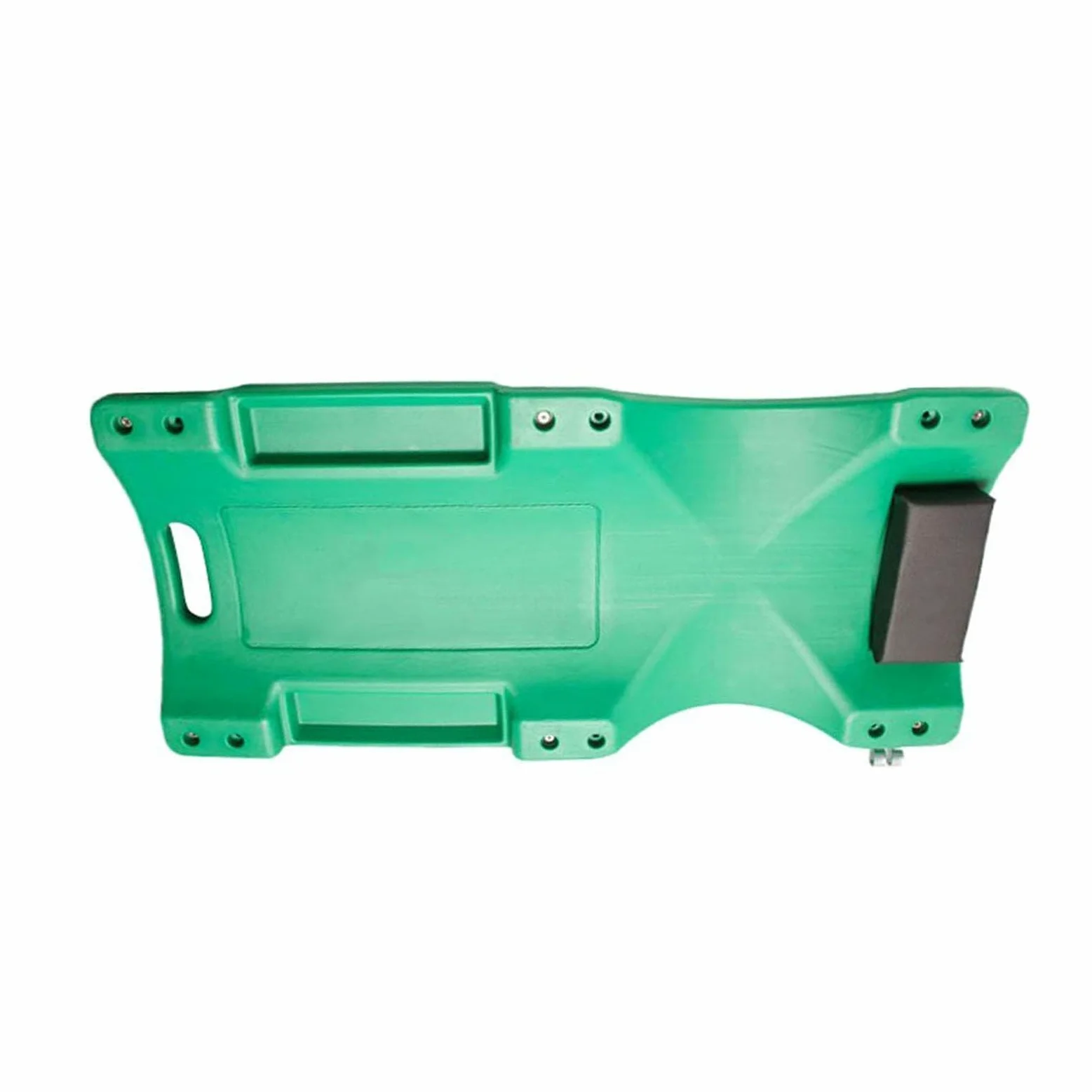Genérico Carro Mecánico De Reparación De Automóviles con Ruedas De Plástico,Enredadera Mecánica con Bandejas Magnéticas,para Mantenimiento Automotriz(Green,48x101.5cm)