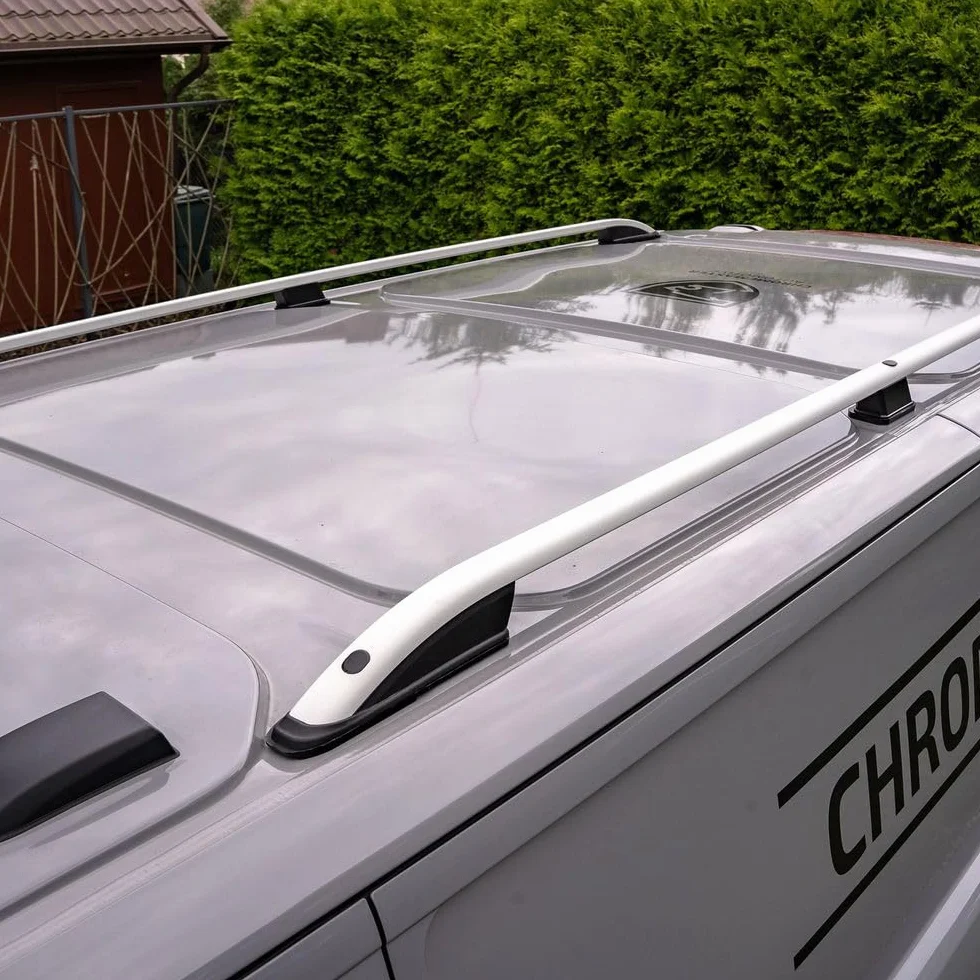 CHROMEMASTER | Barras Portaequipajes, Rieles de Techo Compatible con Clase T 2022+; Se Utilizan para el Montaje de Portaequipajes de Techo, Cajas de Techo o Portabicicletas; Aluminio