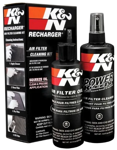 K&N 99-5050 Kit de servicio de cuidado de filtro, TrrxPY, paquete de 4 (cuadrado)