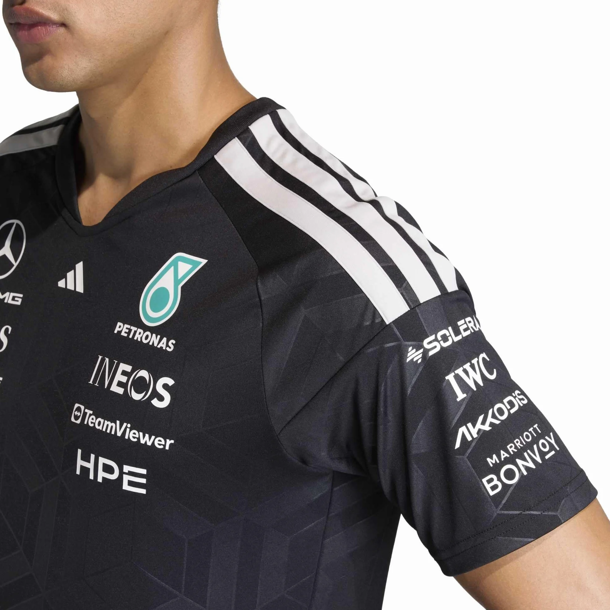 adidas Men's Camiseta PILOTO Mercedes - AMG Petronas Formula 1 Team