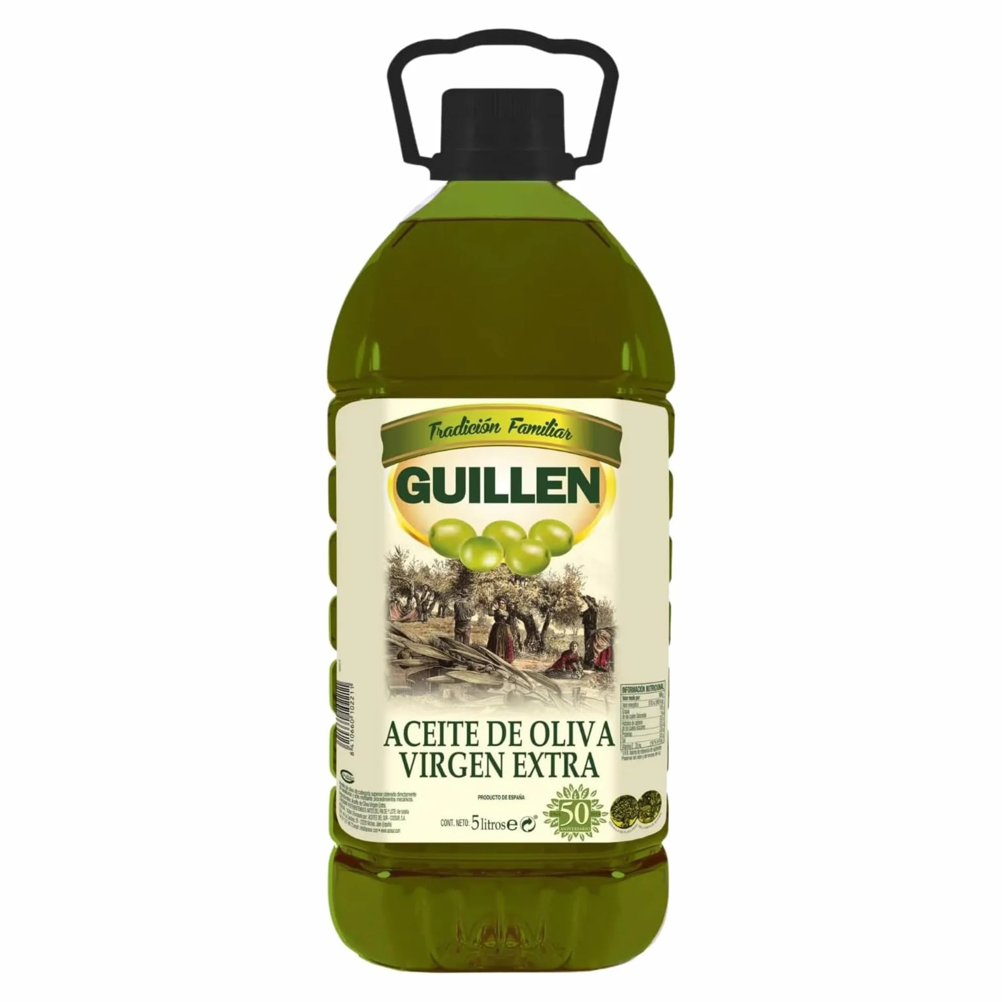Aceite de Oliva Virgen Extra Garrafa 5 L Guillén