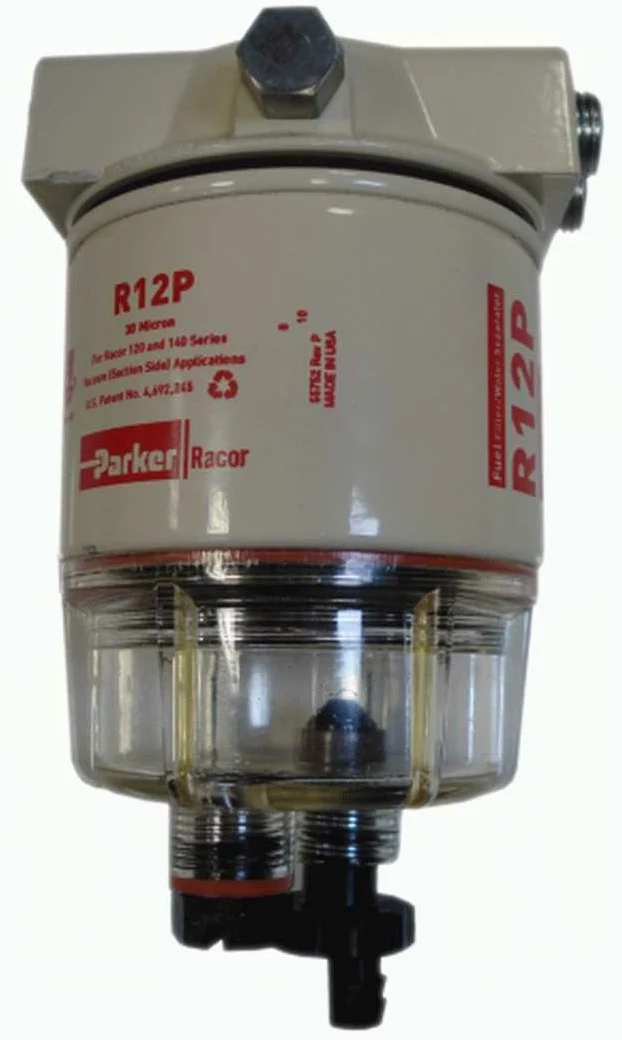 RACOR 120AP Filtro de combustible/separador de agua, 30 micras