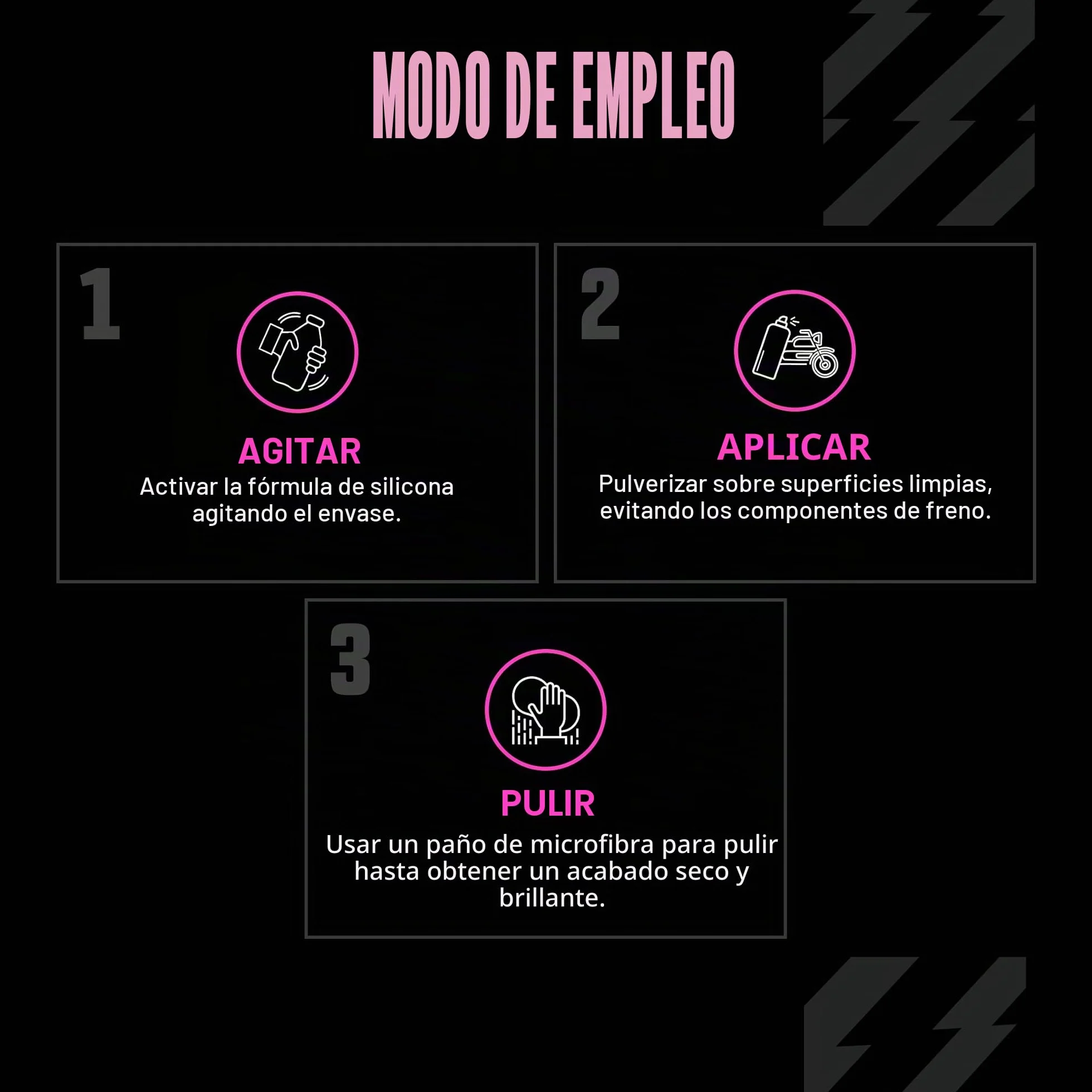 Muc-Off Silicon Shine Abrillantador de Moto de Silicona Líquida, 500 ML - Spray Protector de Moto Abrillantador para un Acabado Luciente - Protege y Ayuda a Prevenir la Adherencia de la Suciedad