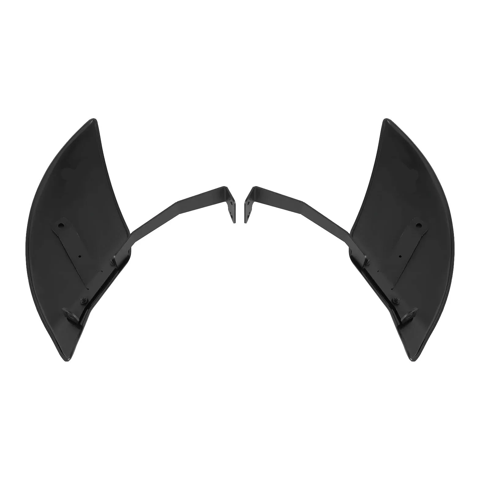 Compatible con Conducto De Refrigeración De Pinza Honda CB1000 Hornet. | Atornillado directo, aumenta el flujo de aire, protege la pinza y mejora el aspecto general(Black)
